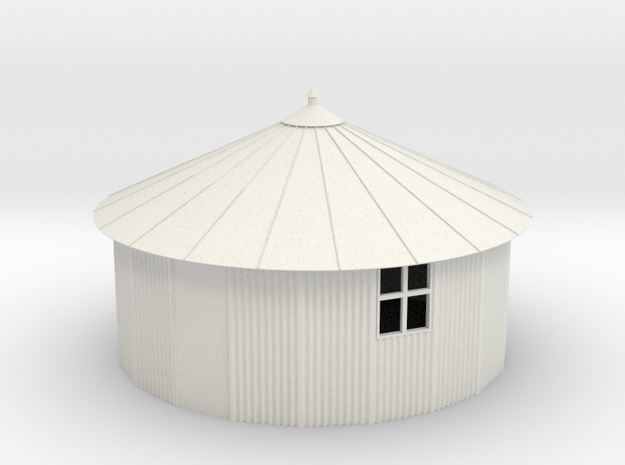 cp-48-col-stephens-camping-hut in White Natural Versatile Plastic