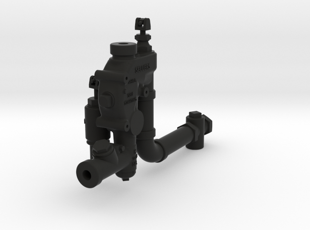 Sellers K Injector Assembly RH System in Black Premium Versatile Plastic: 1:16