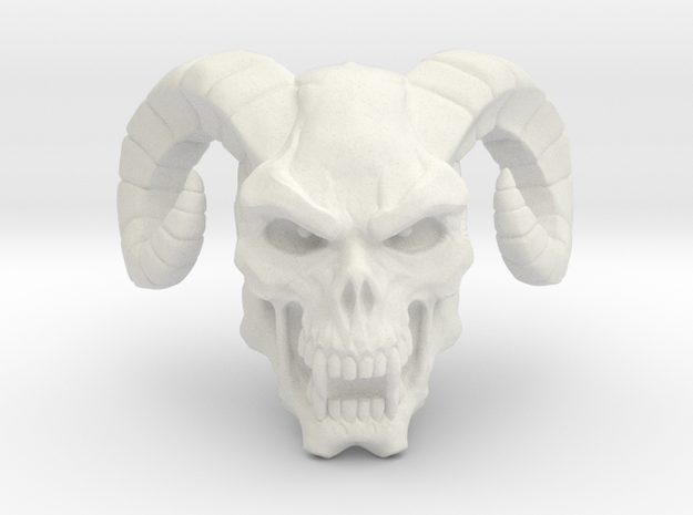 Skelegod Undead Minion Head (Classics) in White Natural Versatile Plastic