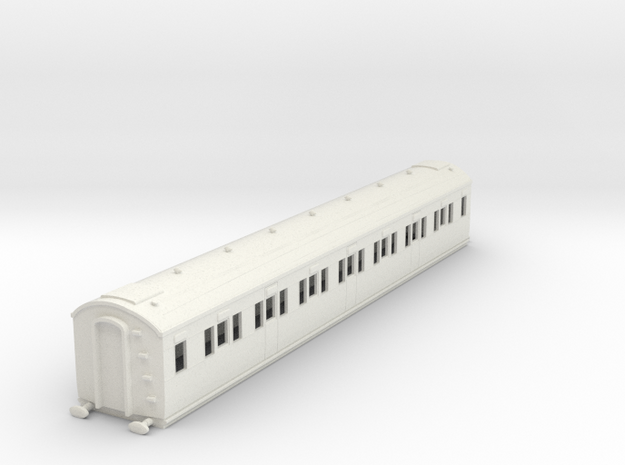 o-100-sr-maunsell-d2653-general-saloon-coach in White Natural Versatile Plastic