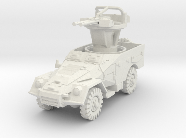 BTR-40 A 1/76 in White Natural Versatile Plastic