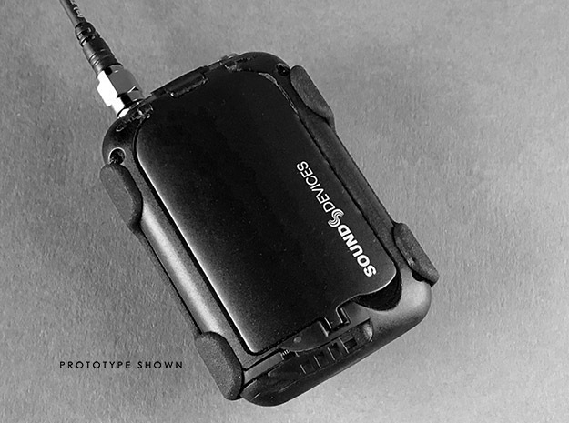 Sound Devices A20-Mini TX Pack Clip in Black Natural Versatile Plastic