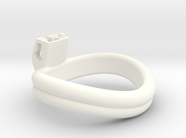 Cherry Keeper Ring G2 - 60x52mm Double -4° ~56.1mm in White Processed Versatile Plastic