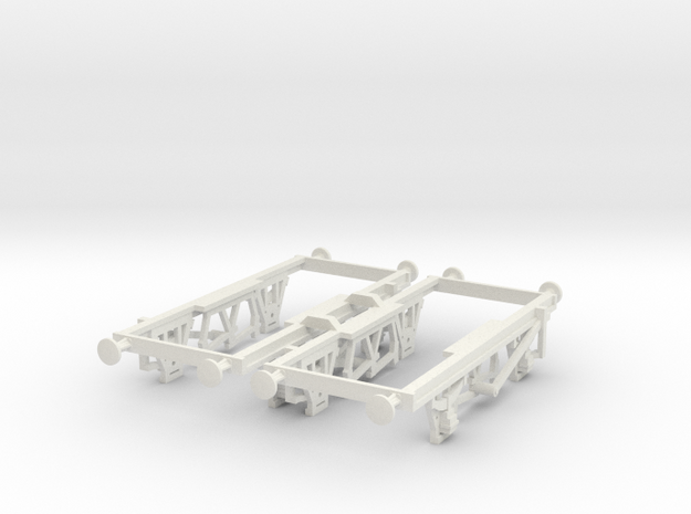 a-87-9ft-wagon-steel-chassis-1a in White Natural Versatile Plastic