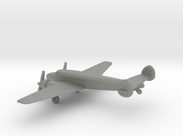 Lockheed Model 10 Electra in Gray PA12: 1:200