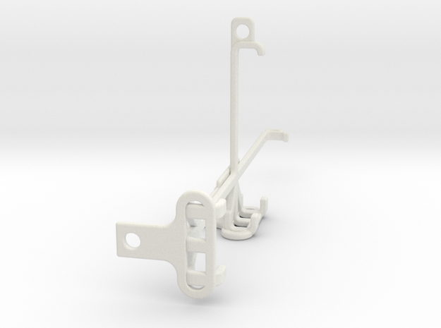 Honor Play 30 Plus tripod & stabilizer mount in White Natural Versatile Plastic