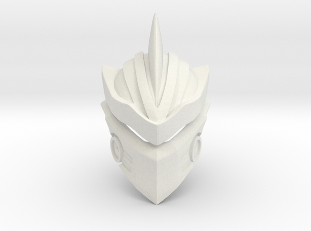 Toa Gaaki's Mask of Clairvoyance [Canon] in White Natural Versatile Plastic