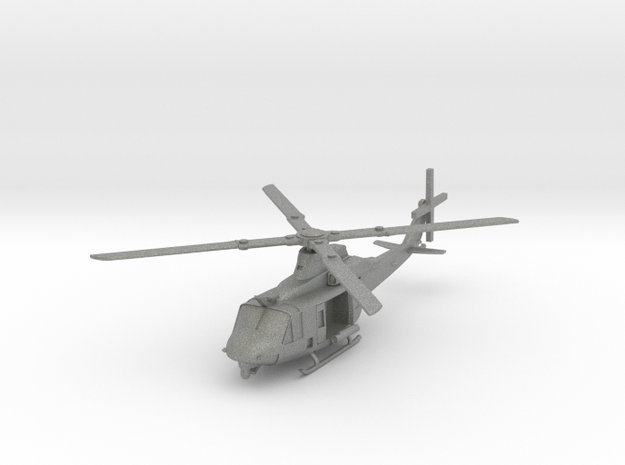 Bell UH-1Y Venom Helicopter in Gray PA12: 1:144