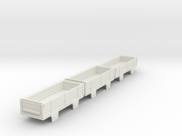 rc-87-rye-camber-open-wagons in White Natural Versatile Plastic
