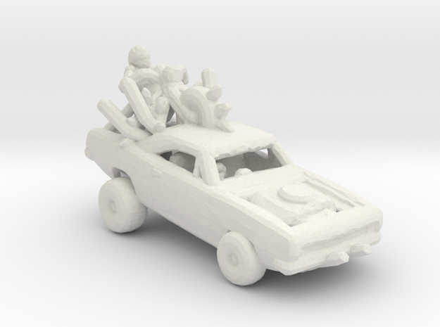 1968 Plymouth Barracuda (The Demented Chariot) 1:1 in White Natural Versatile Plastic