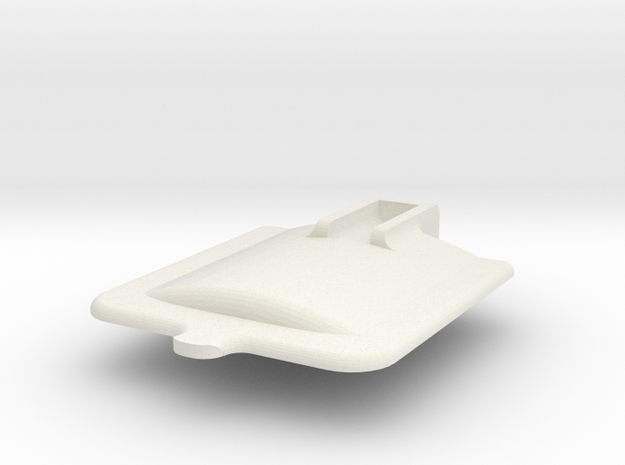 AARJournalLidBigscalev2 in White Natural Versatile Plastic