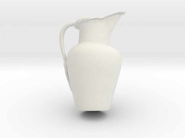 Bronze Vase in White Natural Versatile Plastic