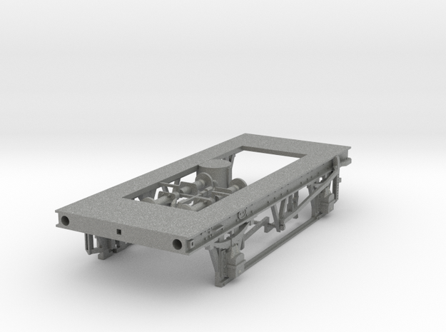 GWR_O35_Medfit_7mm_34_chassis in Gray PA12