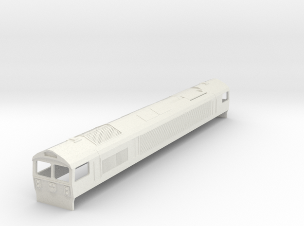 Mendip Rail Ltd Class 59/0 in White Natural Versatile Plastic