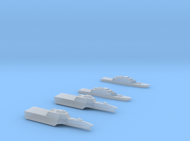 1:4800 Littoral Combat Ships in Smooth Fine Detail Plastic