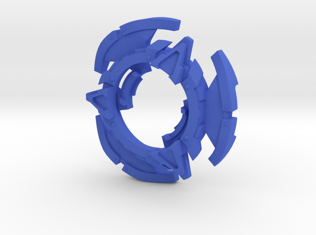 Dranzer GT attack ring in Blue Processed Versatile Plastic