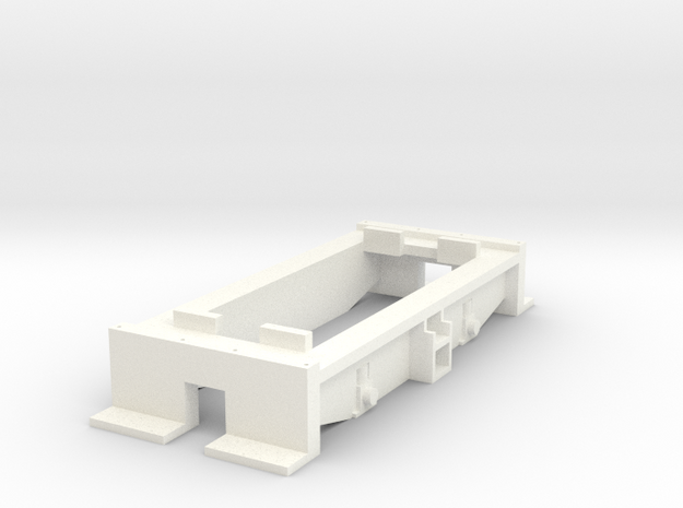 kato frame Boxcab in White Processed Versatile Plastic