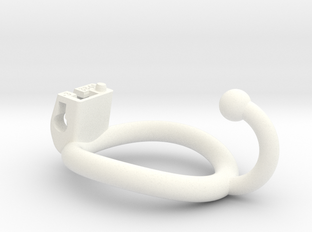 Cherry Keeper Ring G2 - 38x46mm -3° ~42.1mm BH in White Processed Versatile Plastic