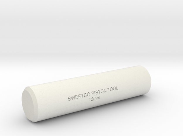 SWEETCO Hodaka Piston Pin Tool 12mm  in White Natural Versatile Plastic