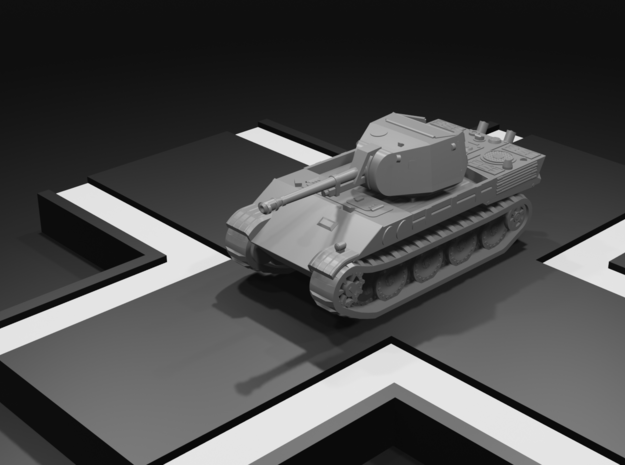 1/144 105mm leFH 43 auf Panzerkampfwagen V Panther in Tan Fine Detail Plastic