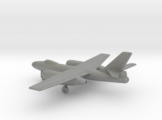 Ilyushin Il-28 Beagle in Gray PA12: 6mm