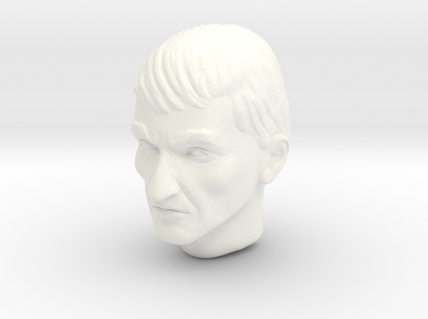Jonny Quest - Deen Sculpt Turu the Terrible 1.6 in White Processed Versatile Plastic