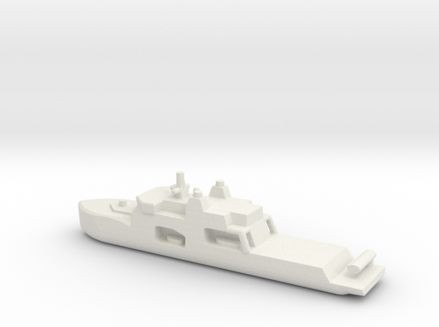 1/2400 Scale Canadian Navy Harry de Wolfe Class OP in White Natural Versatile Plastic