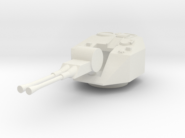 Flakpanzer V Coelian Turret 1/87 in White Natural Versatile Plastic