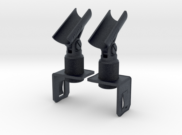 Sanyo Boombox Microphone Holders (pair) in Black PA12