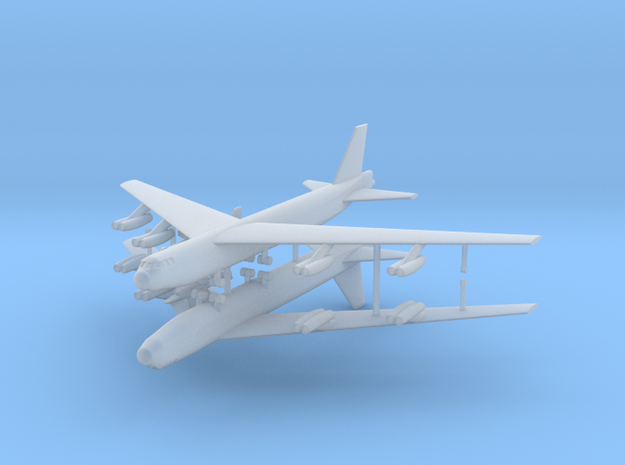 1/700 Experimental Aircraft Set 2 in Tan Fine Detail Plastic