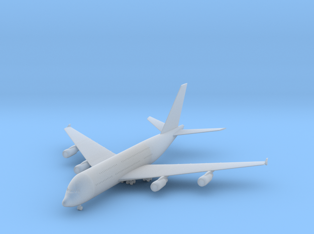 1/700 Airbus A380-800 Commercial Airliner (x1) in Smooth Fine Detail Plastic