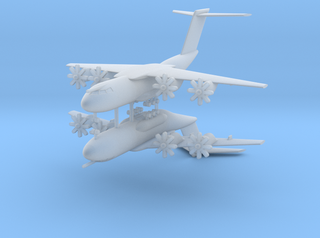 1/700 Airbus A-400M Atlas (x2) in Smooth Fine Detail Plastic