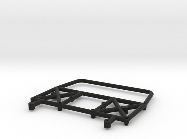 2971-004 - Tube upright bed rack in Black Natural Versatile Plastic