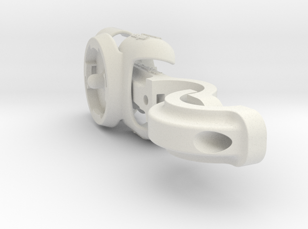 Insta360 compatible fast release bracket (FRB) in White Natural Versatile Plastic