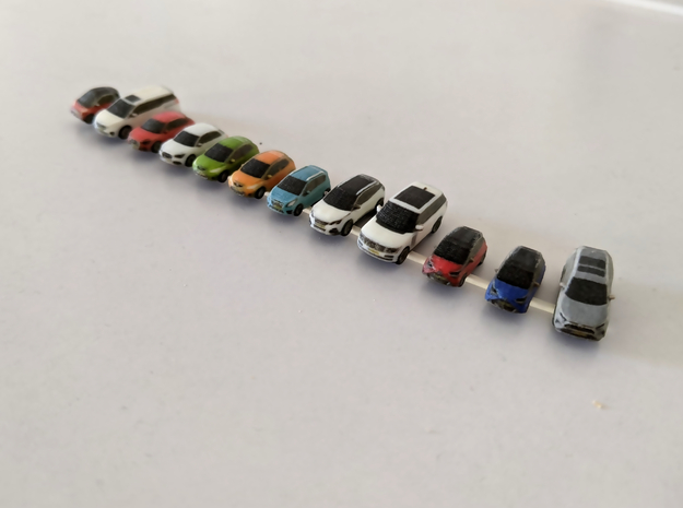 Car Set (1:220 & Fullcolor) in Standard High Definition Full Color