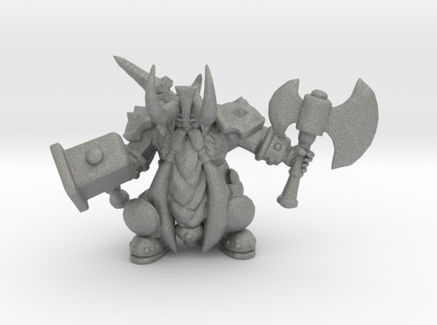 Muradin dwarf miniature model fantasy games dnd wh in Gray PA12