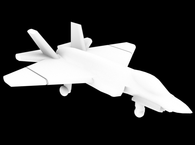 1:800 Scale F-35C (Clean) in Tan Fine Detail Plastic