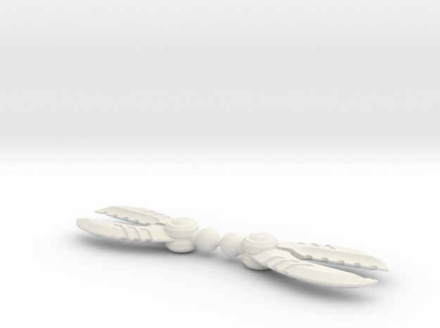 Pincer Claw Set for ModiBot in White Natural Versatile Plastic
