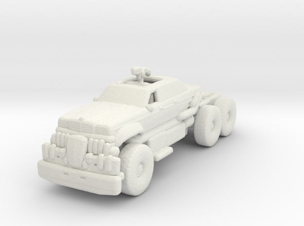 FR. People Eater Tractor. 1:160 scale. in White Natural Versatile Plastic