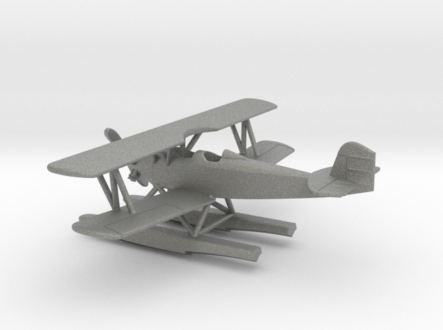Fleet Model 2 Floatplane in Gray PA12: 1:100