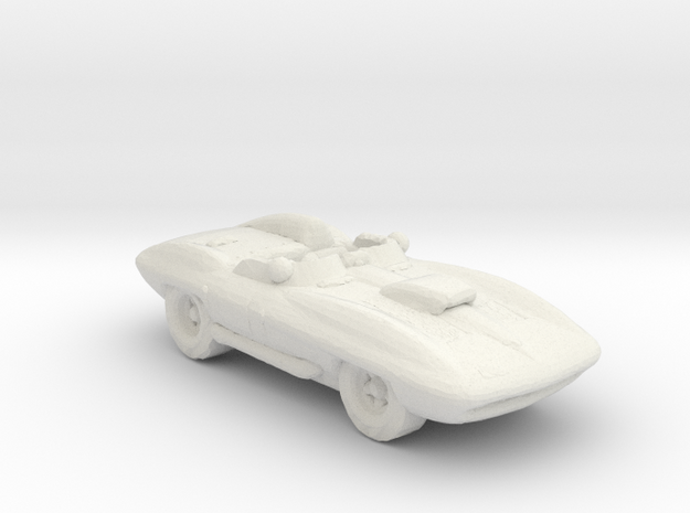 XP-87 Corvette (Clam Bake) 1:160 scale white only in White Natural Versatile Plastic