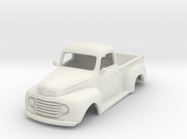 '48 Ford F series in White Natural Versatile Plastic