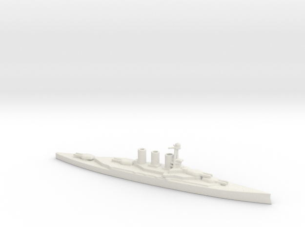 HMS Tiger 13.5 inch 1/1800 in White Natural Versatile Plastic