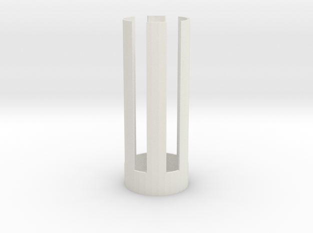 Lightsaber Grip Guide (AOTC AS2v3) in White Natural Versatile Plastic