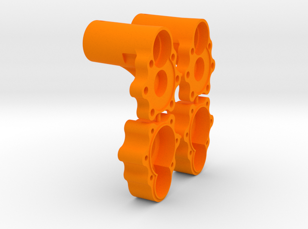 Portal - AR45 Straight Box - 2.2 Cover in Orange Processed Versatile Plastic