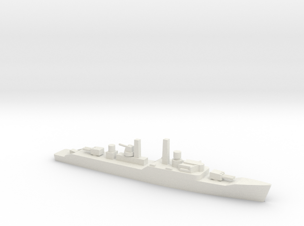  Leopard-class frigate, 1/1250 in White Natural Versatile Plastic