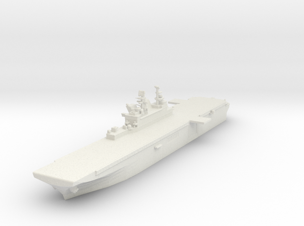 USS America LHA-6 in White Natural Versatile Plastic: 1:2400