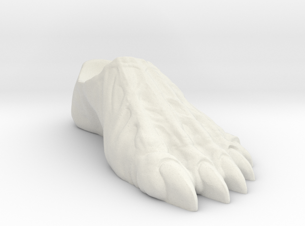 Motu Origins Evil Left Foot in White Natural Versatile Plastic