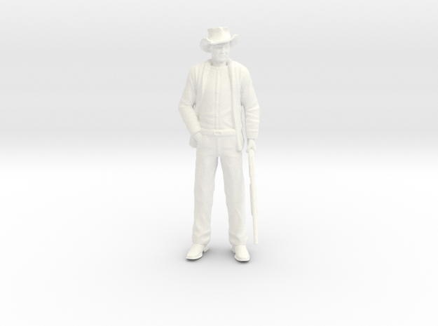 Beverly Hillbillies - Jed in White Processed Versatile Plastic