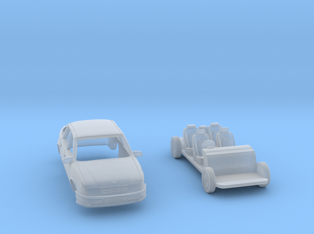 Vauxhall Cavalier Hatchback 1/148 (Pre-Facelift) in Smooth Fine Detail Plastic
